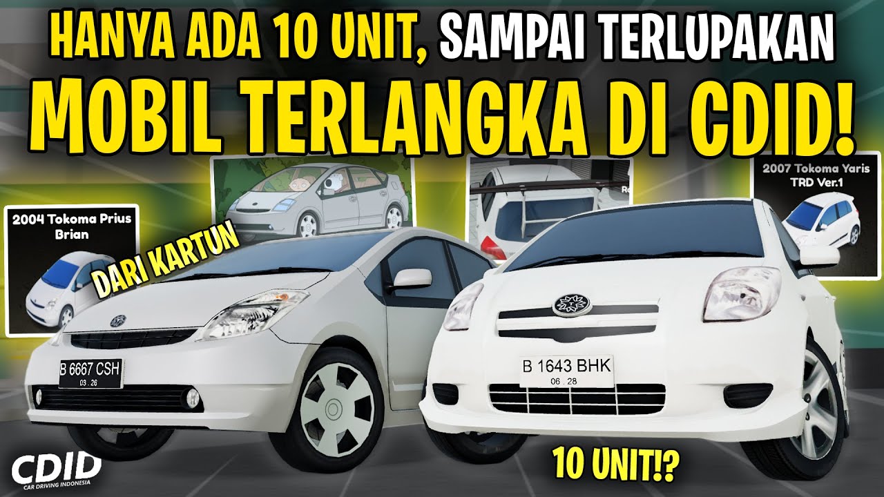 REVIEW MOBIL PALING LANGKA LIMITED DI CDID ! HANYA 10 UNIT - Car Driving Indonesia Update V1.6
