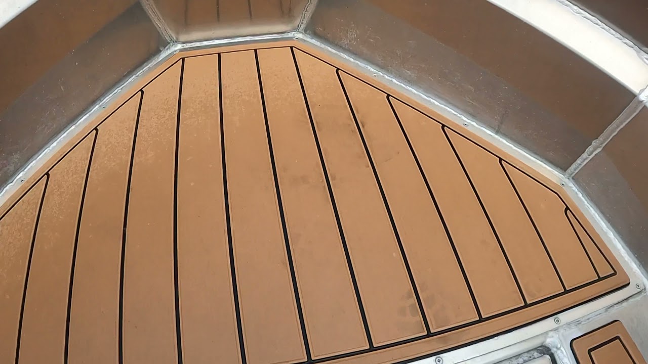 U -Dek (cleaning greasy boot prints off)