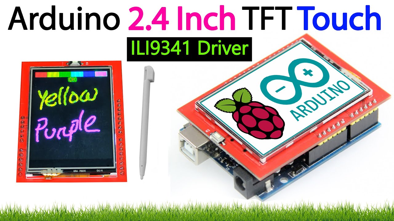 Getting Started With Arduino 2.4&Prime; Touch Screen LCD Shield ILI9341 Driver 240x320 Display