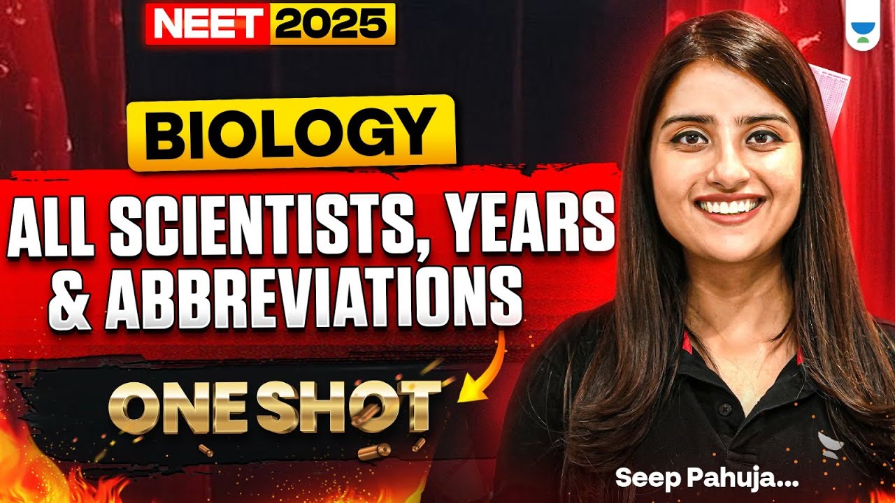 🔥 Master ALL Scientists, Years & Abbreviations in ONE SHOT! 🚀| NEET 2025 | Seep Pahuja #neet2025