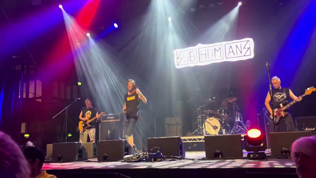 SUBHUMANS British disease live rebellion festival 2024