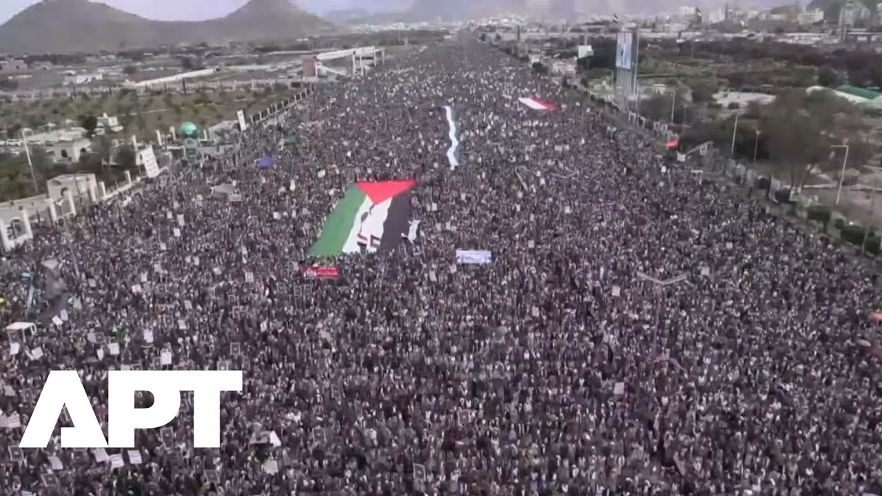 Yemenis Rally in Massive Show of Support for Gaza | APT