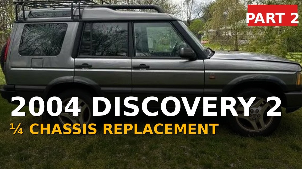 Land Rover Disco 2 Quarter Chassis Replacement PART 2
