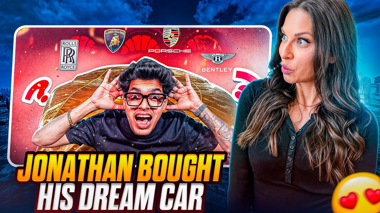 BellaFox Reacts Jonathan Gaming Buys his Dream Car 😲
