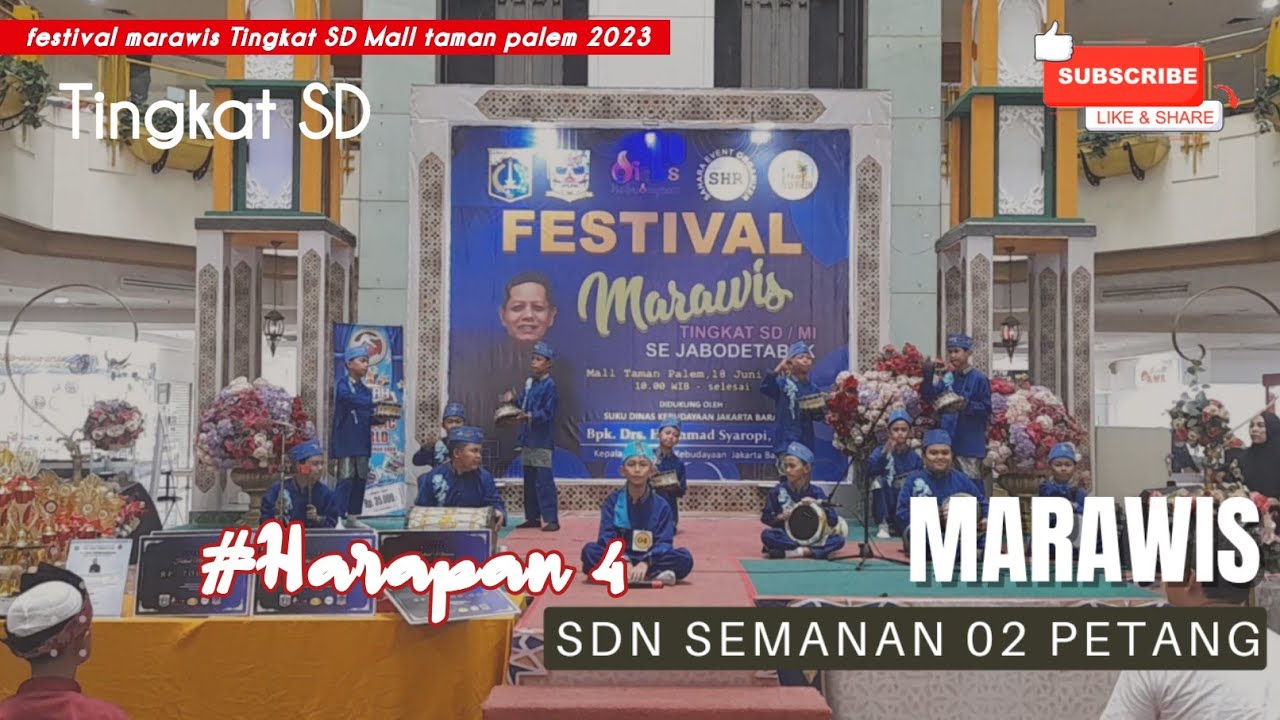 MARAWIS SDN SEMANAN 02 PETANG || FESTIVAL MARAWIS TINGKAT SD MALL TAMAN PALEM 2023