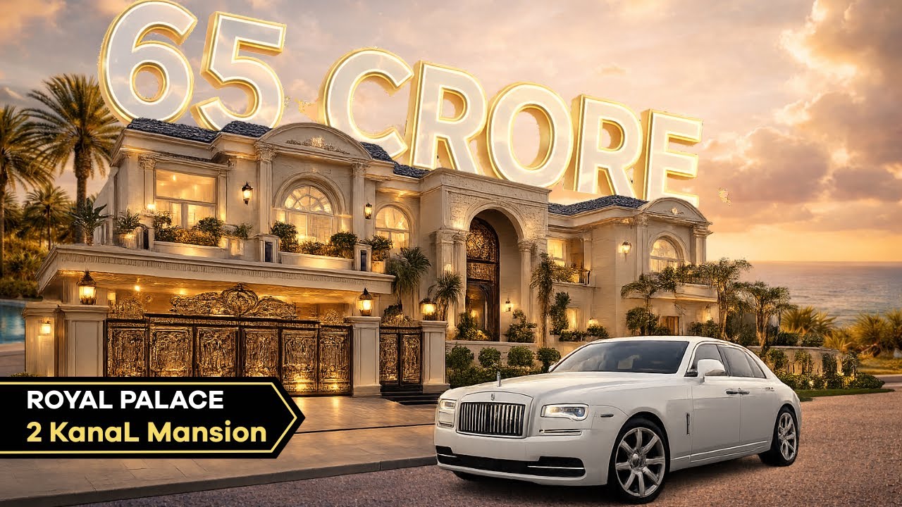 MOST EXPENSIVE 💸2 KANAL ROYAL PALACE🏡 NEWLY LISTED IN DHA PHASE 6, LAHORE😱