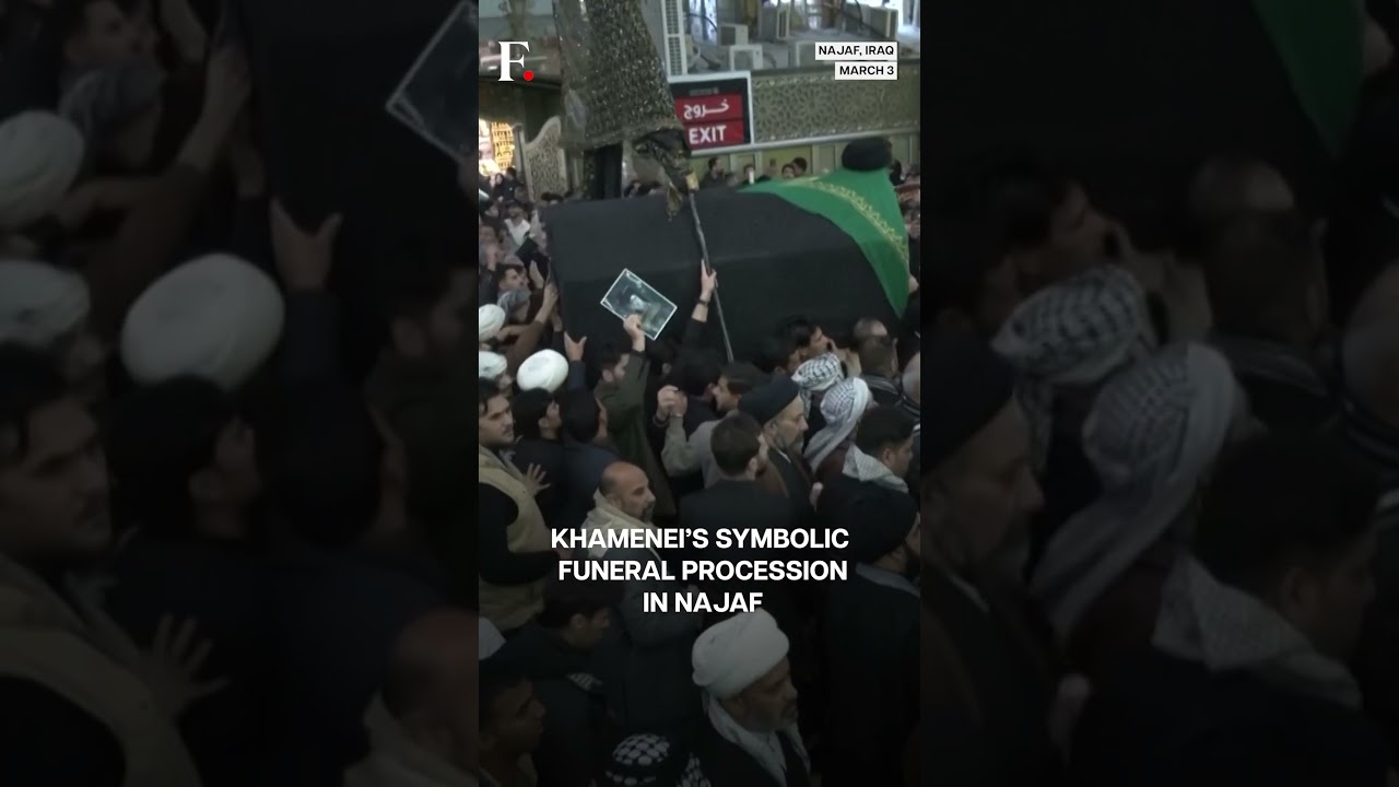 Khamenei&rsquo;s Symbolic Funeral Procession Held in Iraq | N18G