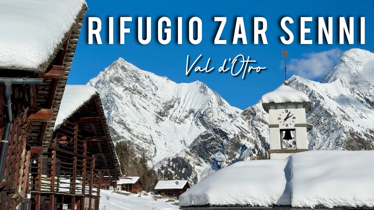 Camminata nella neve fresca, pranzo al Rifugio Zar Senni - VAL D'OTRO
