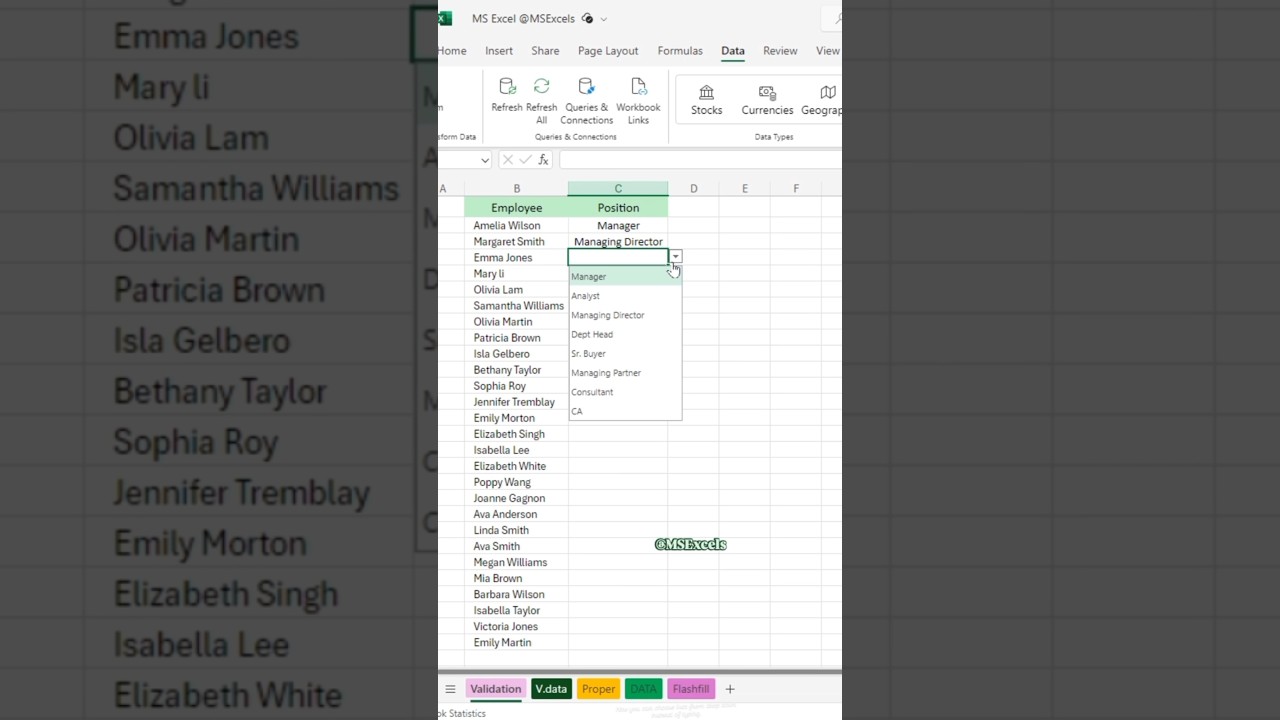 Проверка данных в Excel ✅ Хитрости и советы по Excel 🔥🔥 #excel #exceltips #exceldata