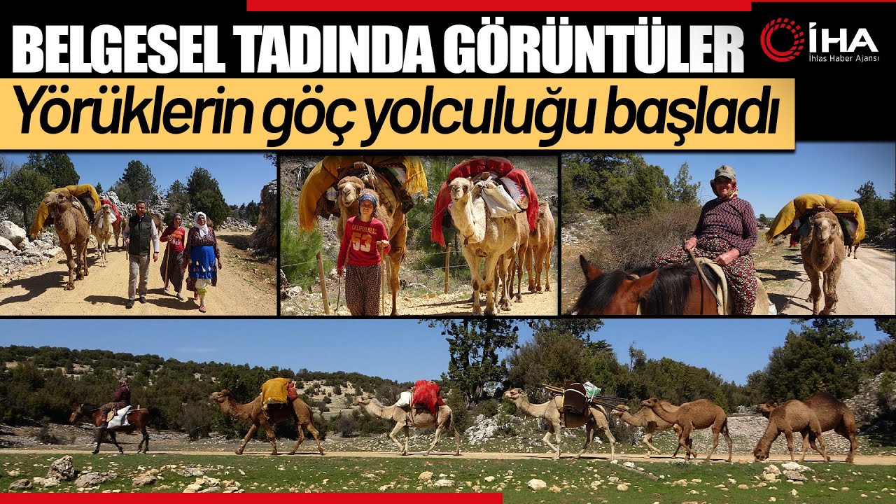 Sarıkeçili Yörükleri Yaylalara Göç Yolculuğuna Başladı