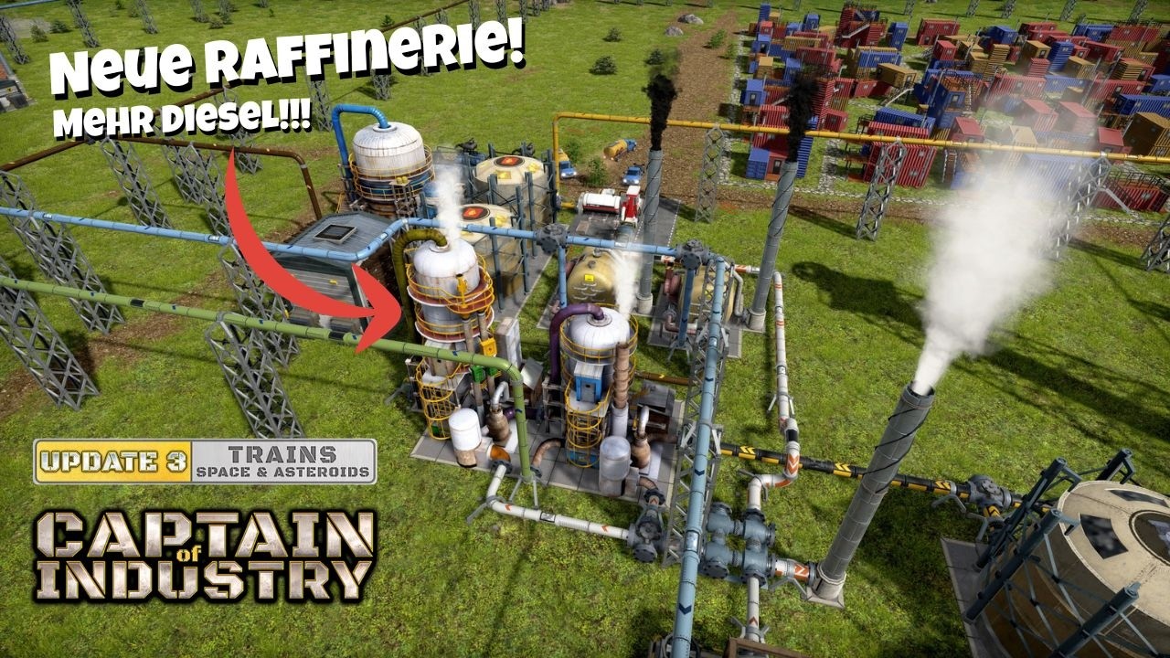 Captain of Industry Staffel 2 Folge #7 | Neue Diesel-Destillerie gebaut!