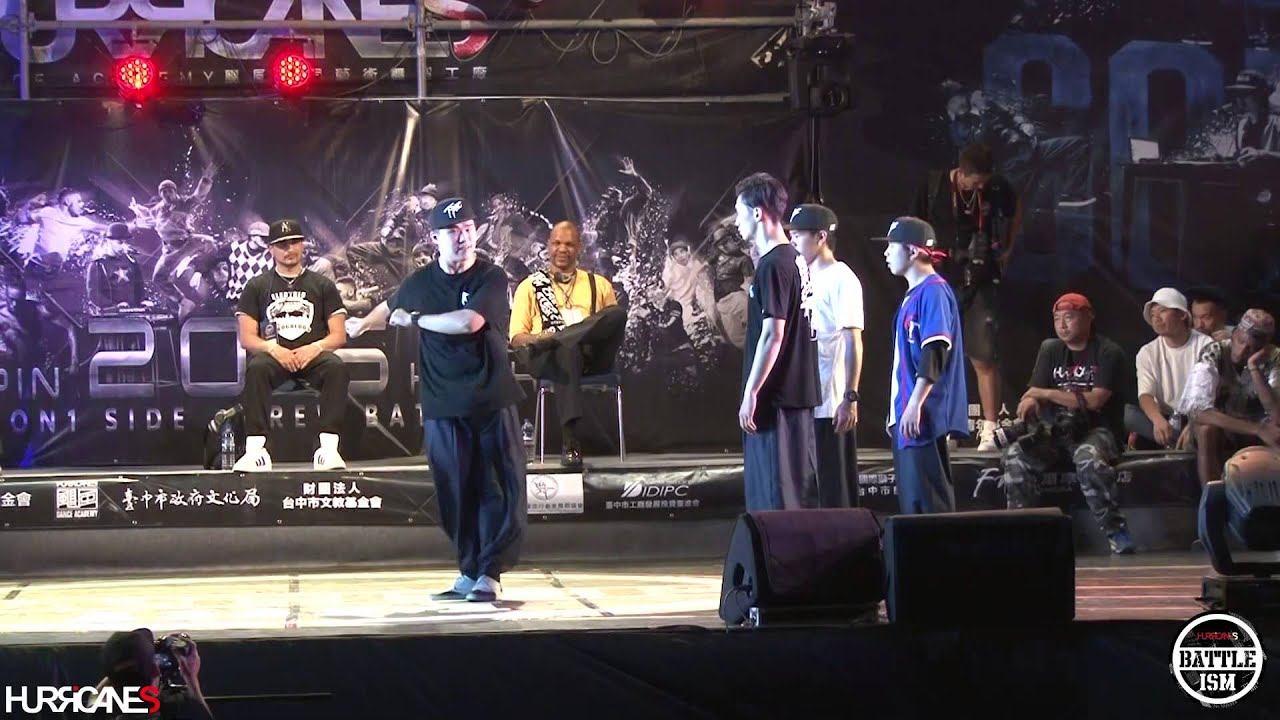 Team Japan VS T-pec [ Semifinal-1] - HURRICANES BATTLE-ISM 2015 TAIWAN & POPPIN CREW BATTLE