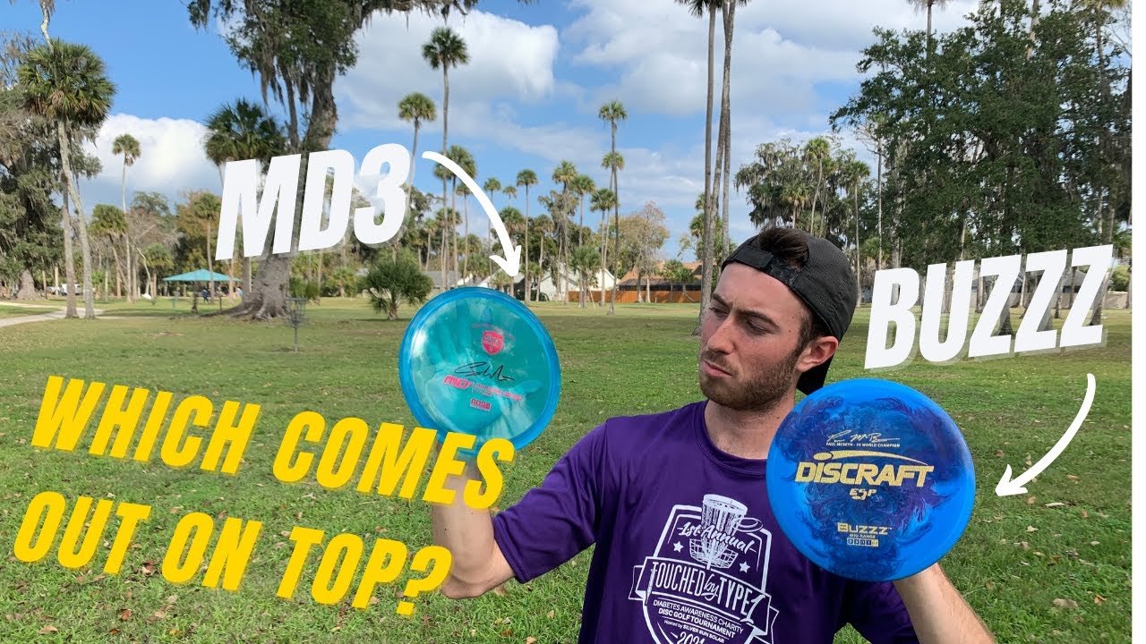 New Discmania MD3 Vs Discraft Buzzz!