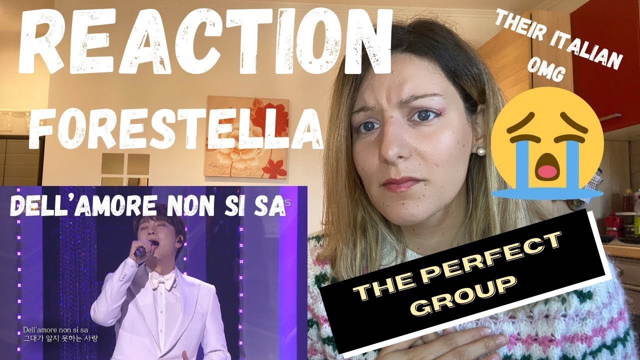 ITALIAN REACTS to FORESTELLA - DELL'AMORE NON SI SA *Emotional*