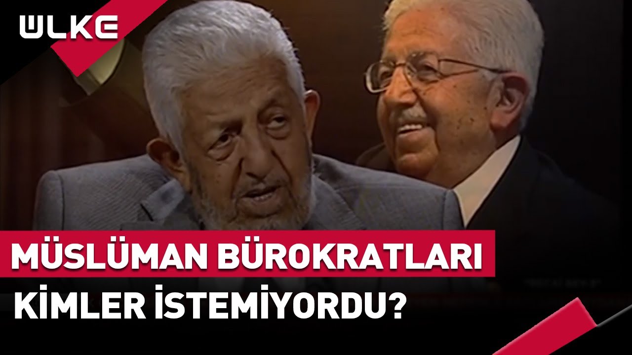 Müslüman Bürokratları Kimler İstemiyordu? Merhum Recai Kutan Anlattı...