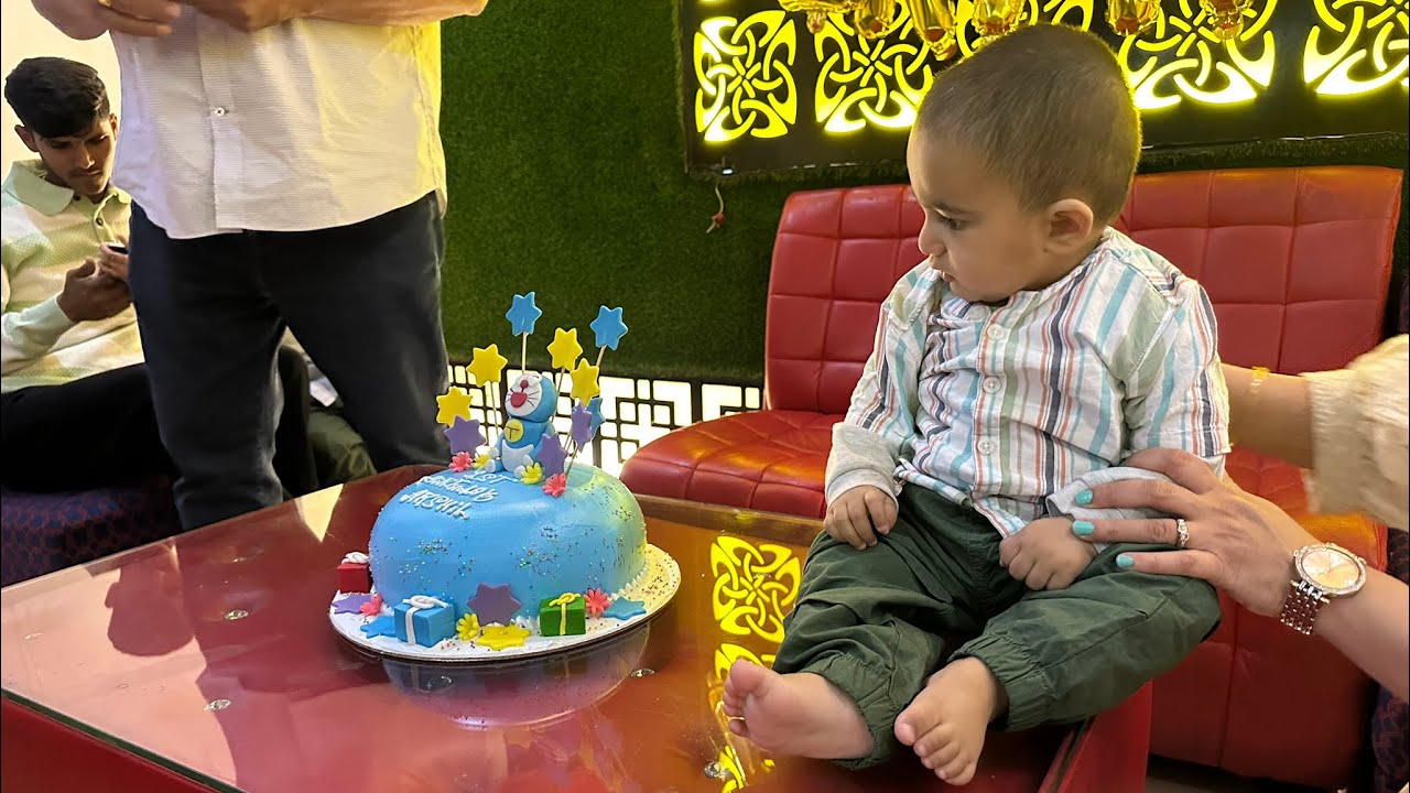 First birthday of Arshil in INDIA 