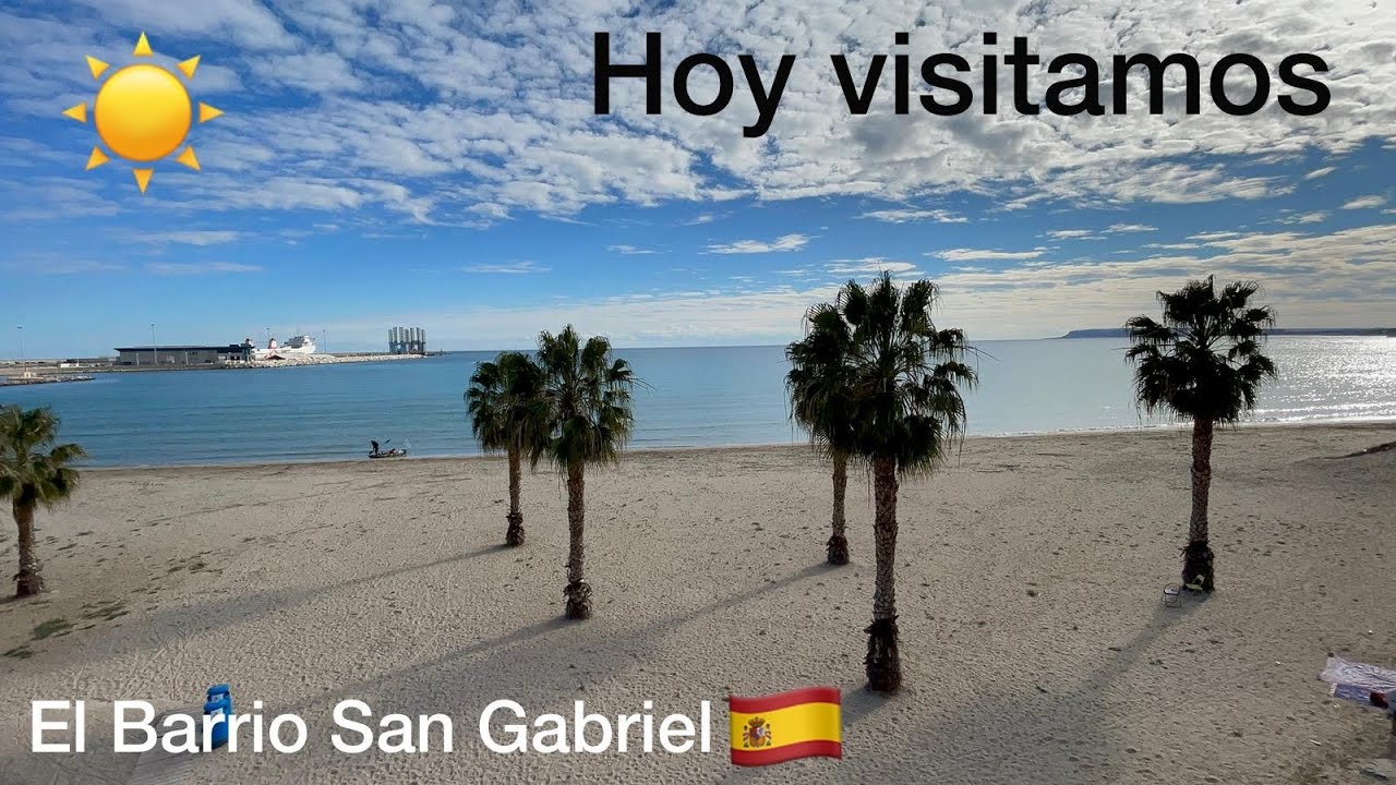 VISITAMOS el Barrio San Gabriel, acompañados por un residente, localidad especial en Alicante