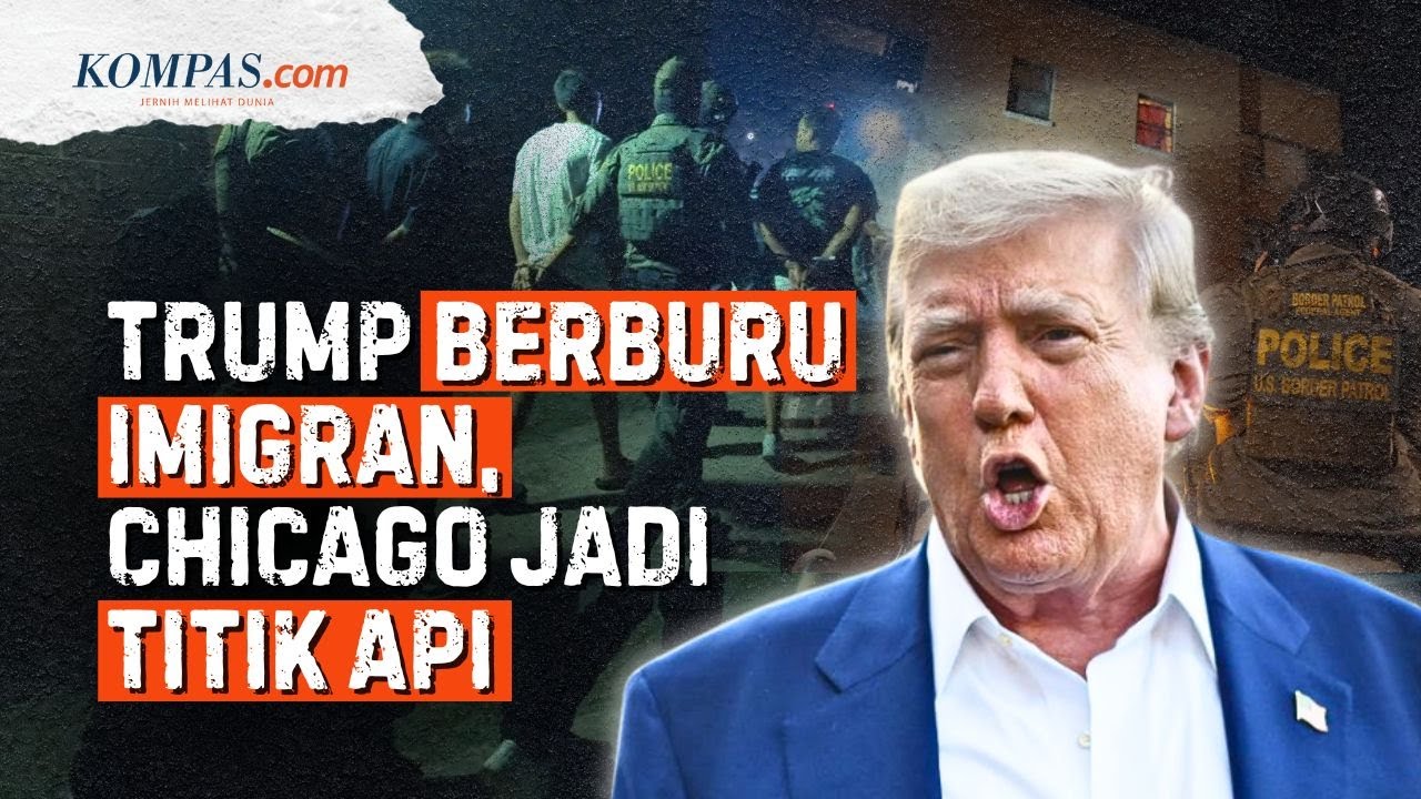 Chicago dalam Zona Perang Trump Vs Imigran Ilegal, Gubernur "Lawan" Presiden