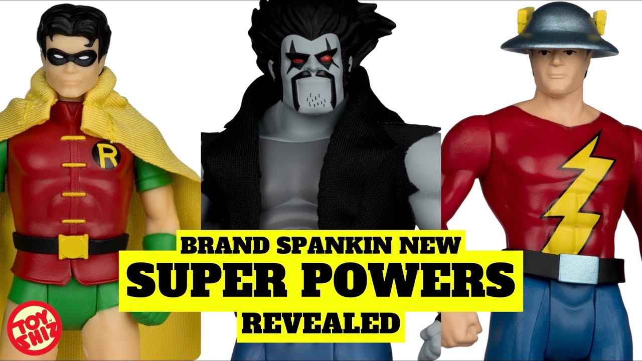 2025 NEWEST WAVE OF SUPER POWERS REVEALED + PREORDERS | McFarlane Toys