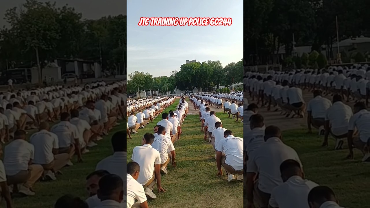#up police JTC# training 60244# police line Jaunpur #पुलिस #akhileshyadav