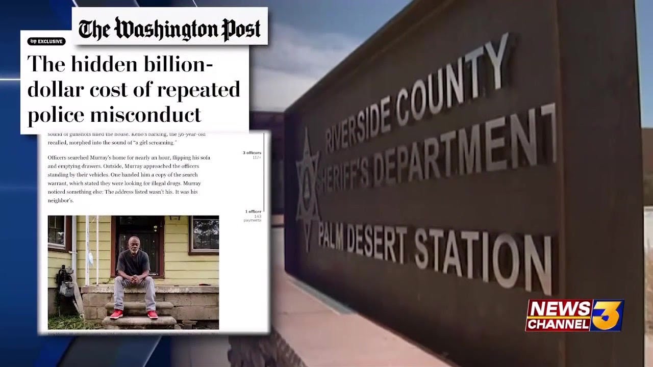 Riverside County paid $77M in settlements for police misconduct: report