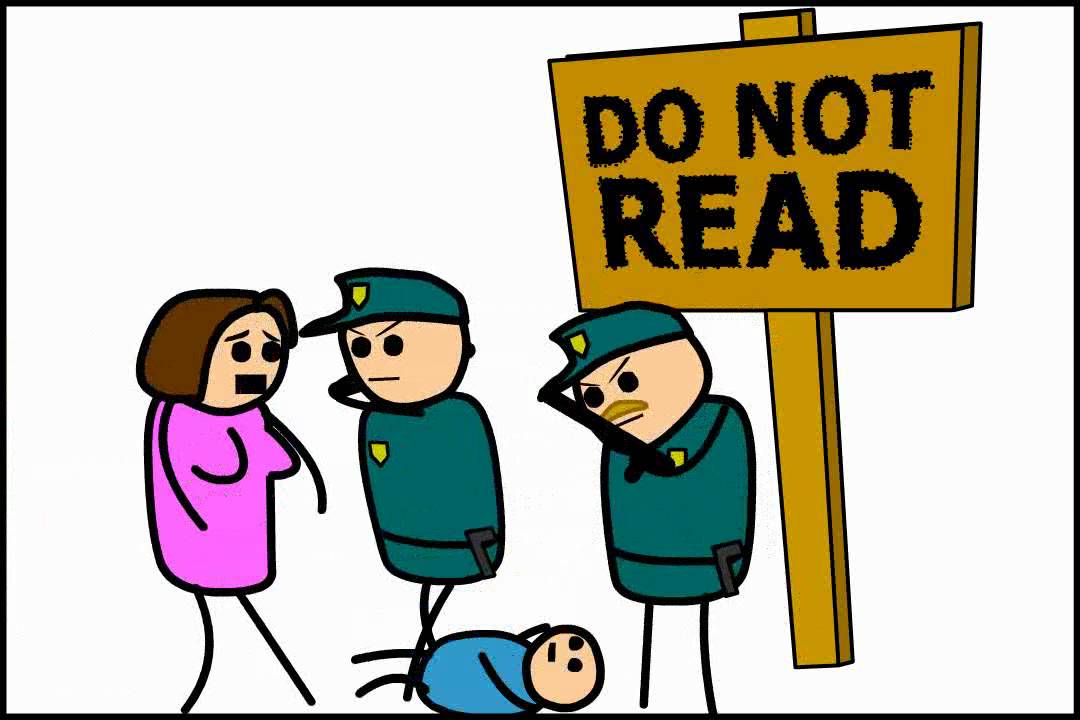The Sign Part 2 - Classic Cyanide & Happiness Shorts #shorts