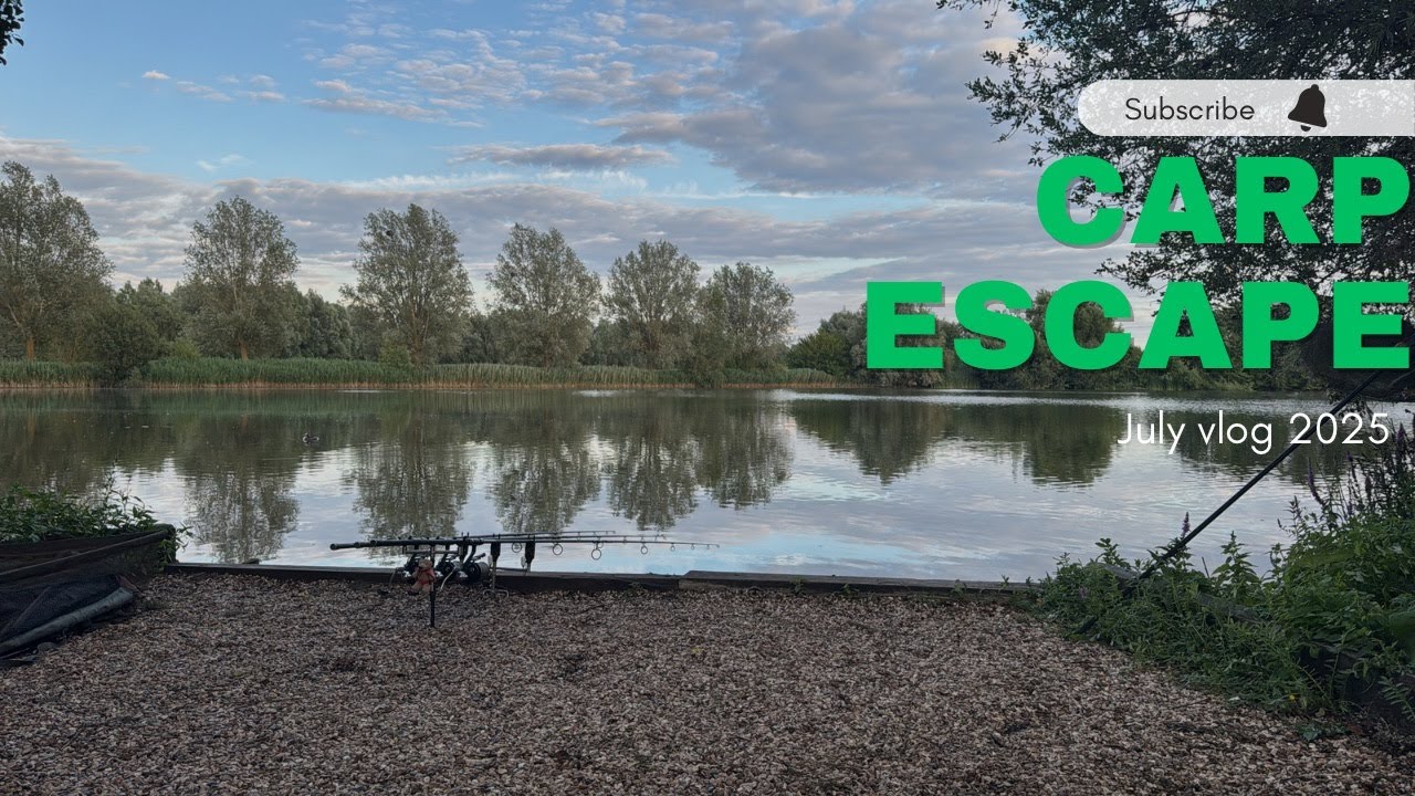 JULY VLOG| SUFFOLK WATER PARK | CARP ESCAPE| CARP FISHING 2025