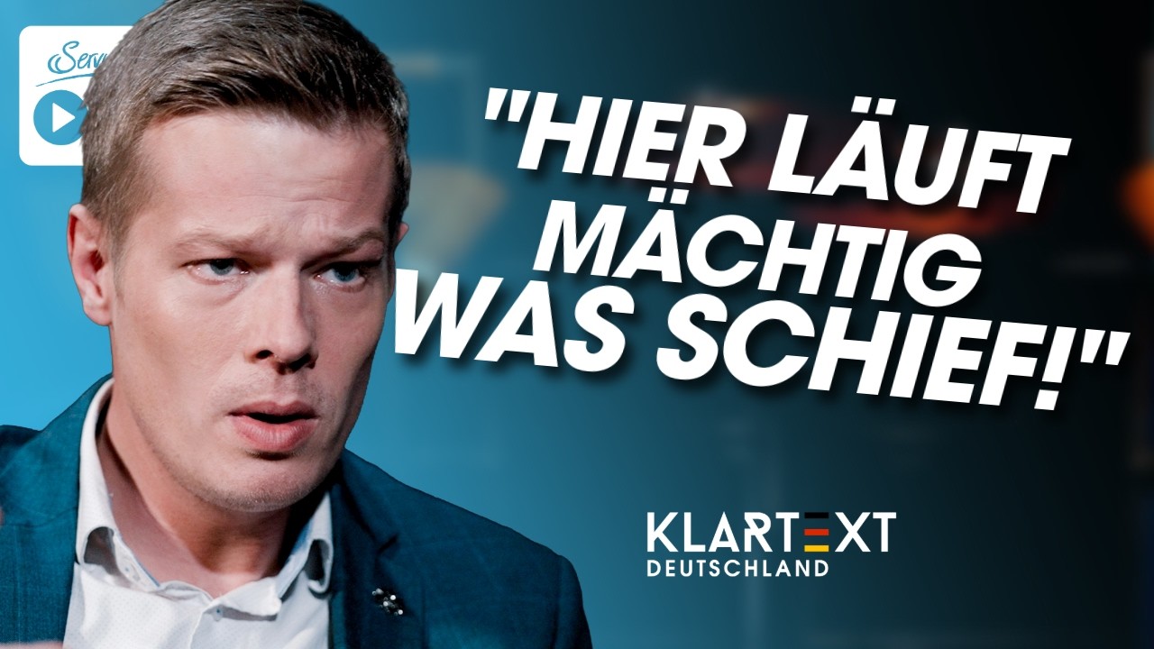 Deutschland ist nicht mehr sicher: Polizist Manuel Ostermann schlägt Alarm | KLARTEXT Deutschland