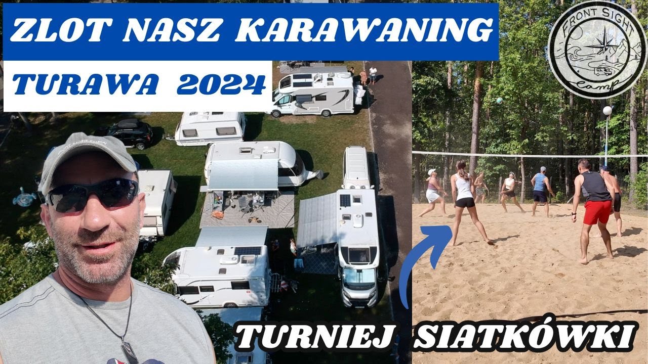 Zakończenie Wakacji Z Nasz Karawaninig /Turawa 2024 /Turniej Siatkówki /Zabawy I Animacje / vlog #44