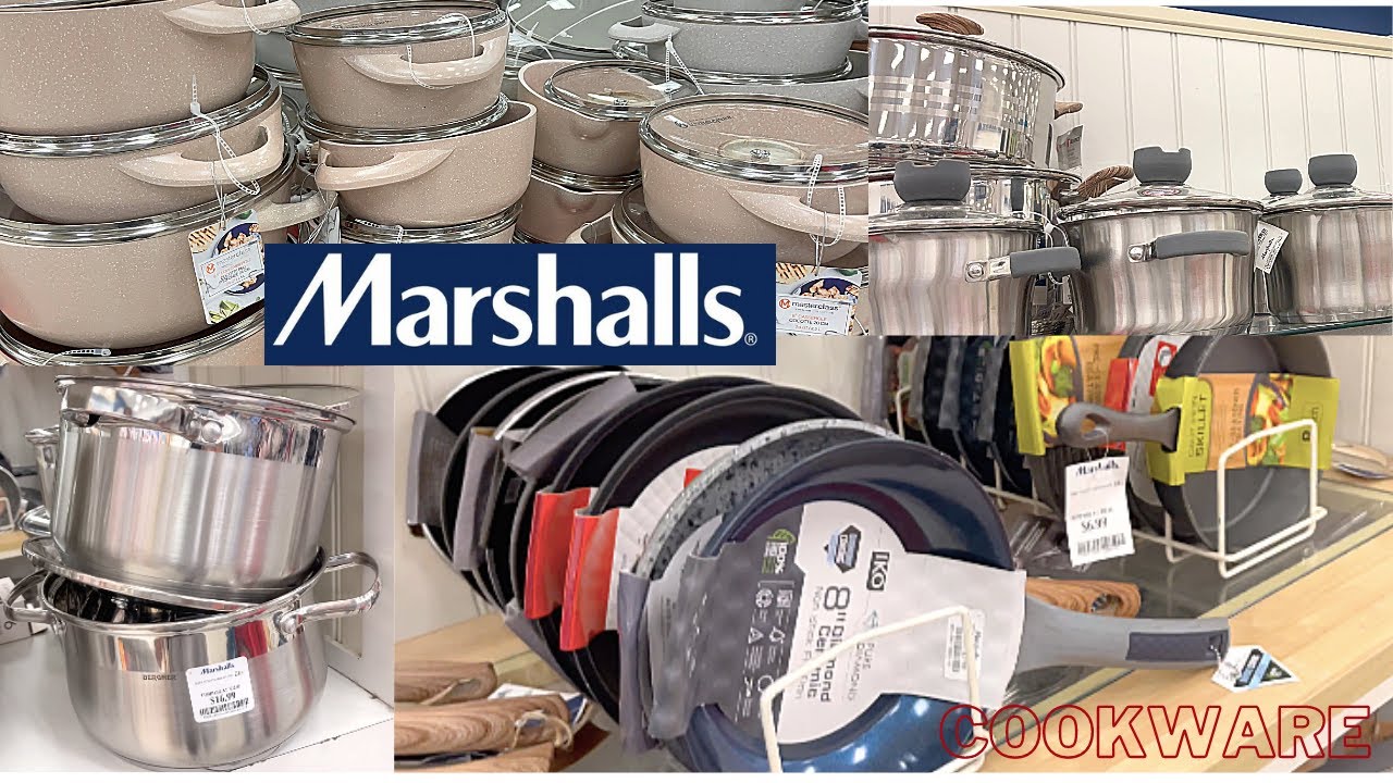 MARSHALLS KITCHEN COOKWARE & BAKEWARE KITCHENWARE POTS & PANS NEW FINDS SHOP WITH ME