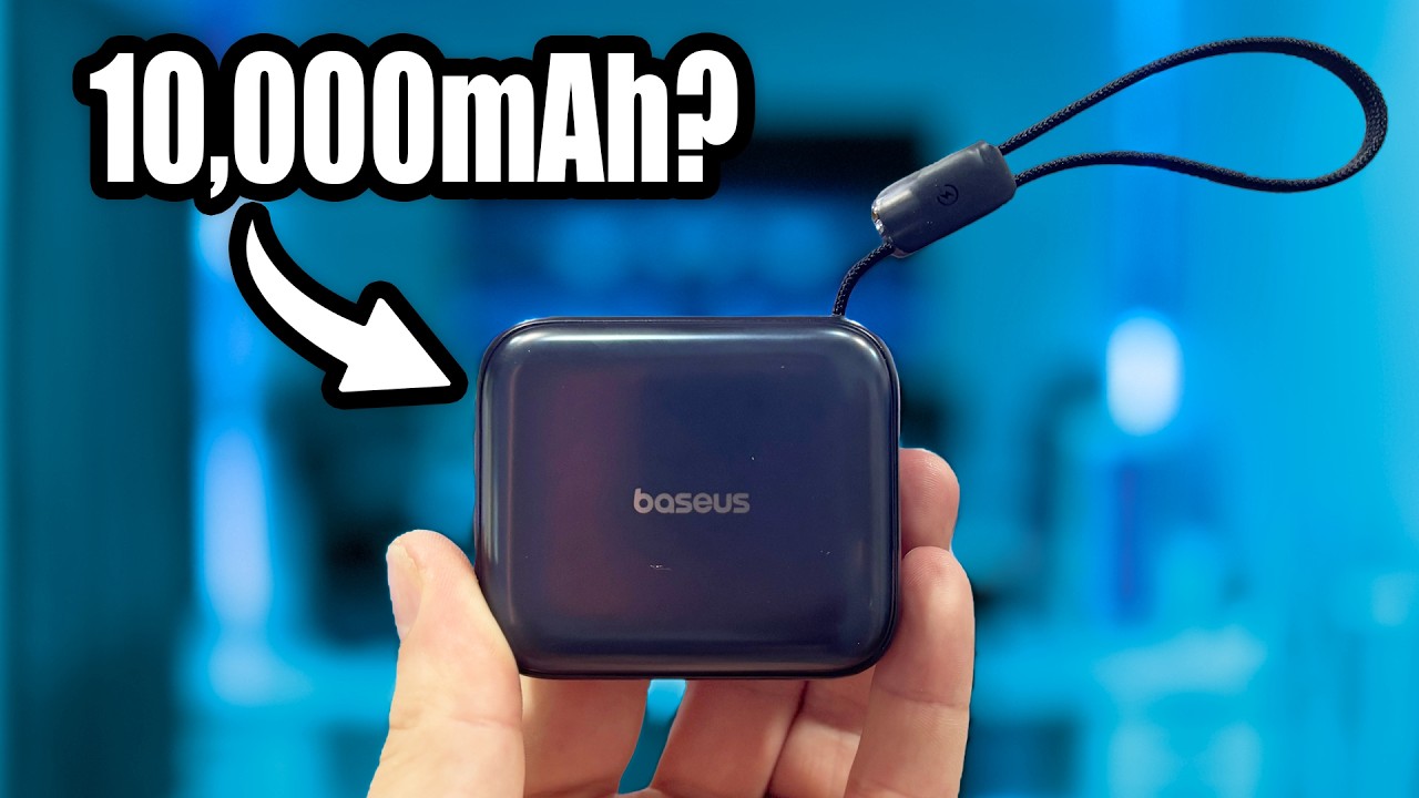 Обзор портативного зарядного устройства Baseus 45W (быстрая зарядка 10000 мАч!)
