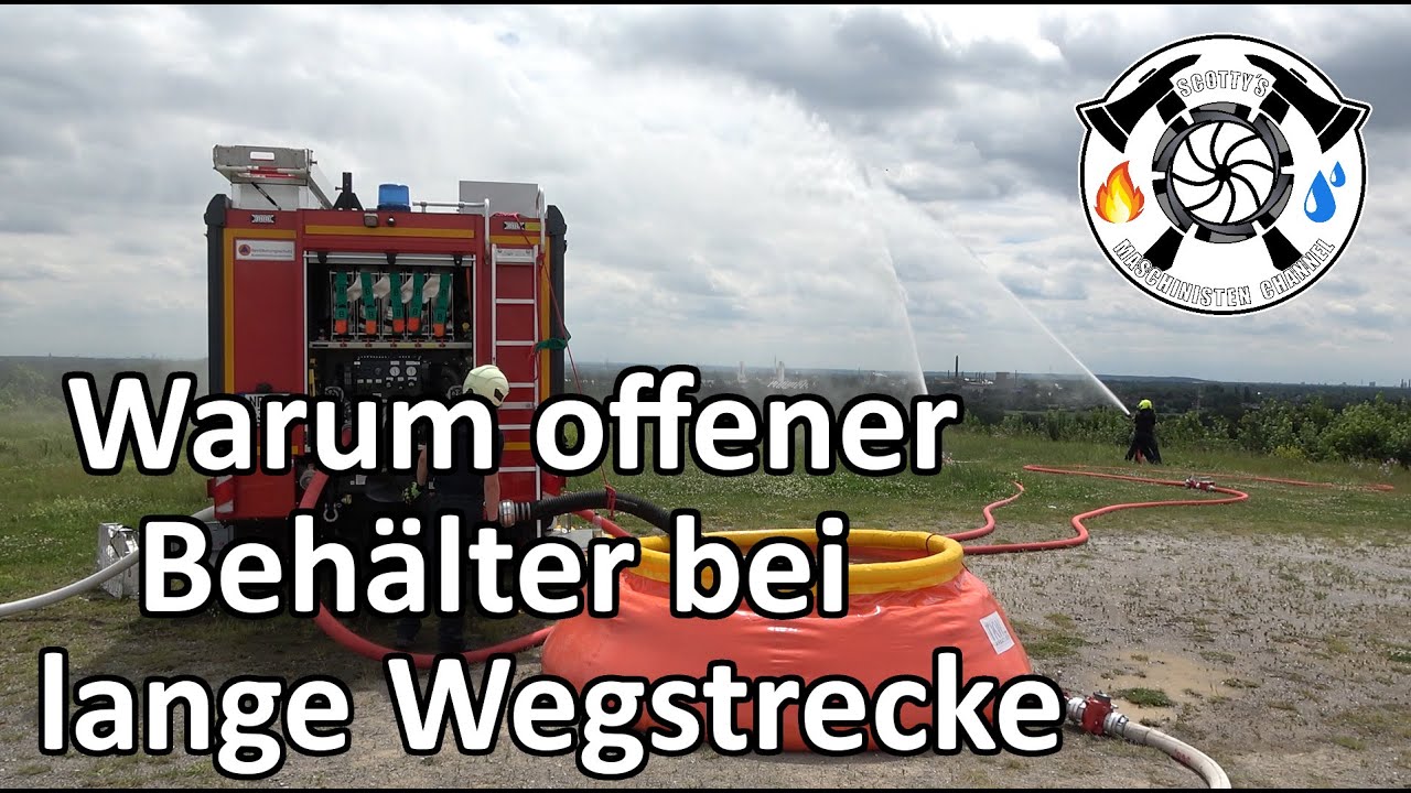 Warum offenen Behälter bei Mannrohren Wasserförderung lange Wegstrecke