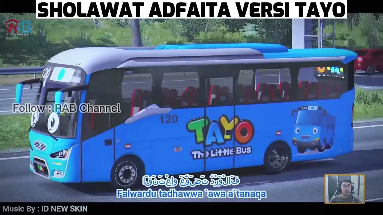 Sholawat adfaita versi tayo sholawatan versi tayo bus parodi hey tayo ☺️☺️☺️