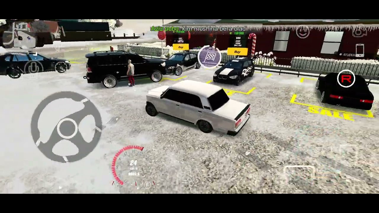 Cat parking moshina padarka qildim