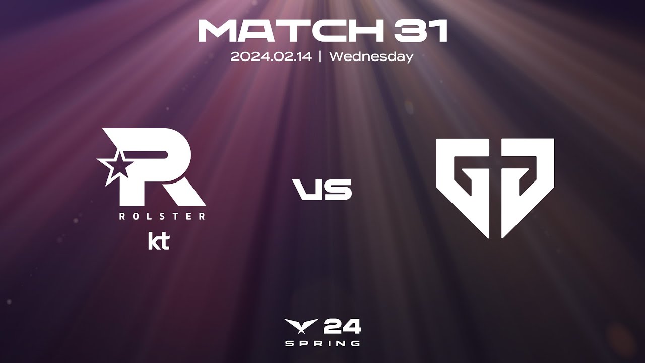 KT vs. GEN | 매치31 하이라이트 | 02.14 | 2024 LCK 스프링 스플릿