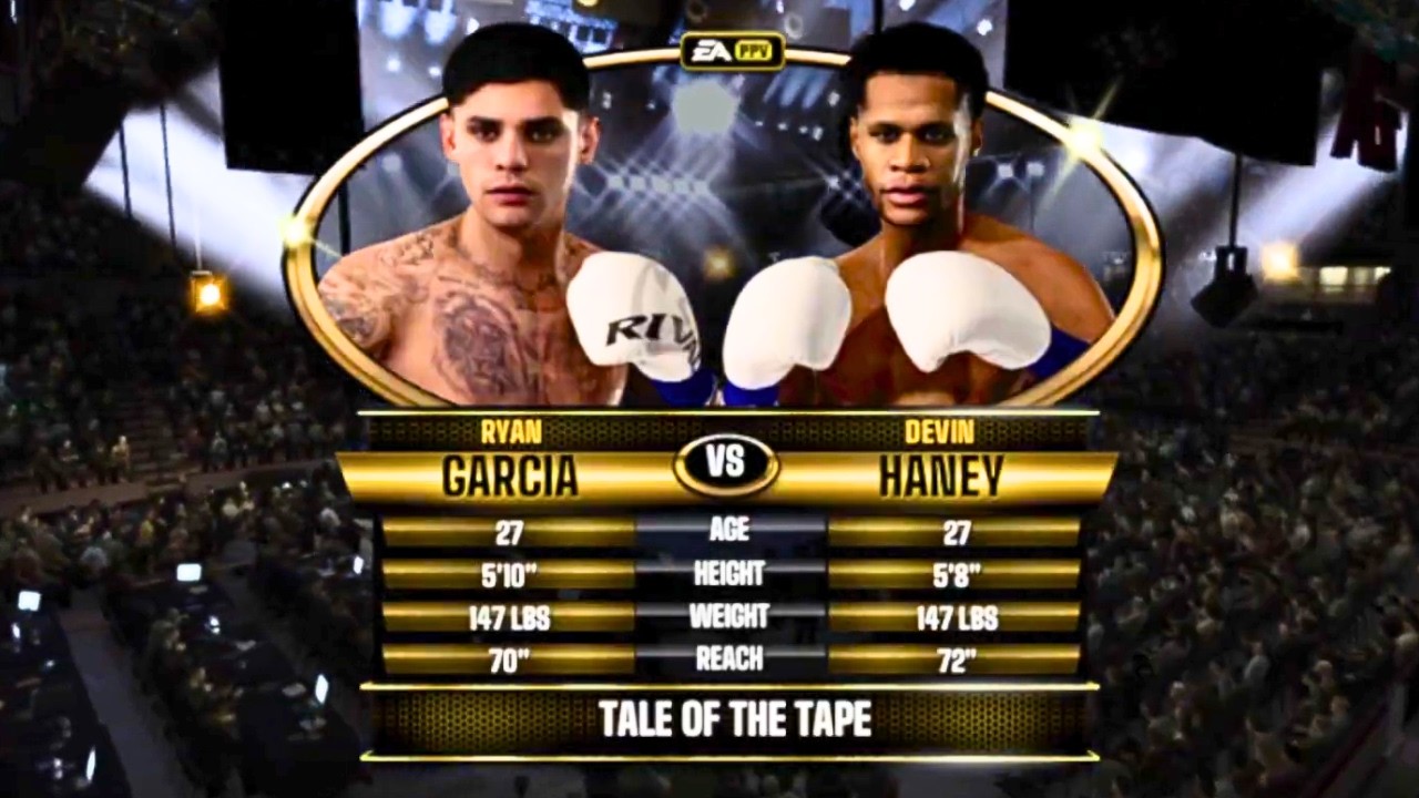 Ryan Garcia vs Devin Haney 2 FULL FIGHT | Fight Night Forever AI Simulation Gameplay (CPU vs CPU)