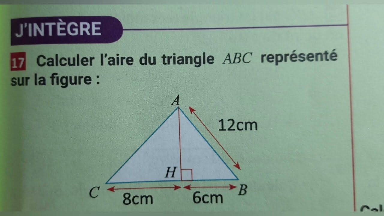 Exercice 17 page 73. maxi MATHS. 3ASC. Théorème de Pythagore.