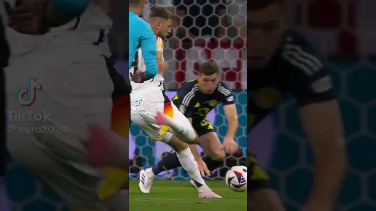 Euro2024 niclas Fullkrug great power in this striker  he has a very powerful shot 💪🏻⚽️😨
