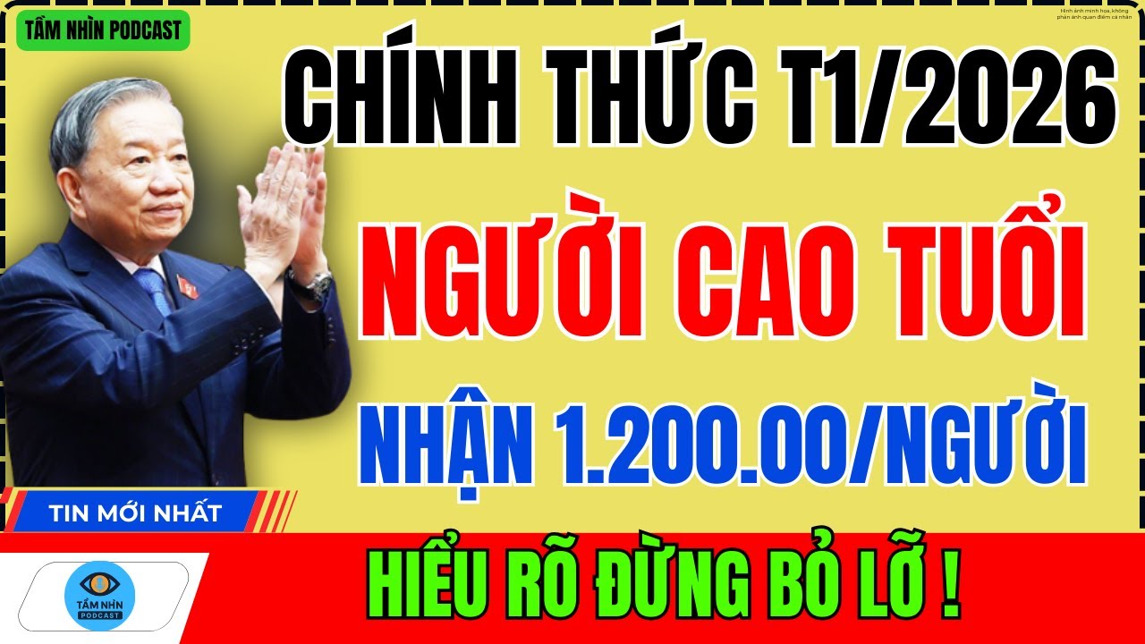 Nhiều Người Cao Tuổi Chưa Biết Chính Sách Này – Nghe Kỹ Trước Khi Chờ Đợi