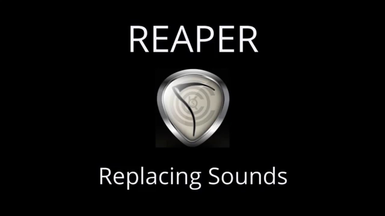 Замена звуков в REAPER