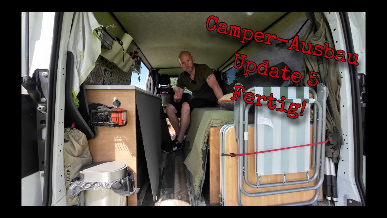 #08 Vito Camper Ausbau | Update 5 | kleine Roomtour | Ausbau fertig