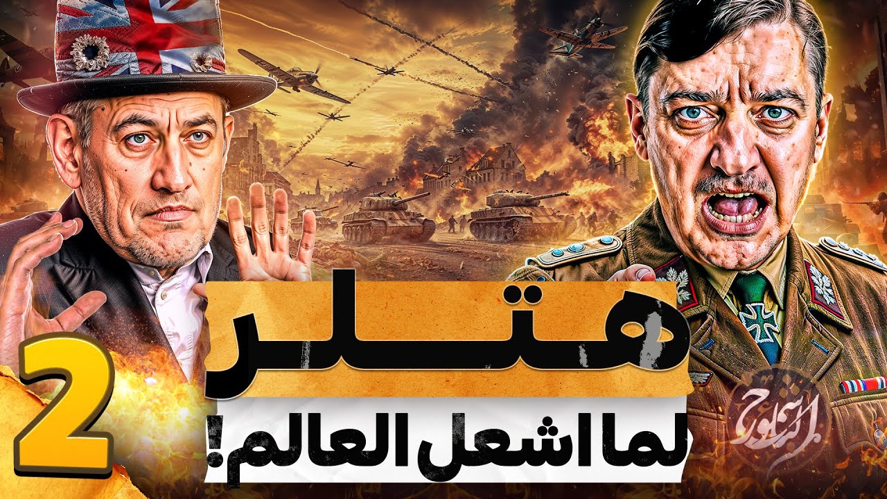 لن تتخيل لماذا اخفو تاريخ هتلر ! لما اشعل العالم واحتل اوروبا!