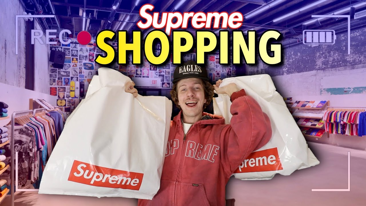 Я летала в Нью-Йорк на релиз Supreme первой недели! (Влог из магазина)