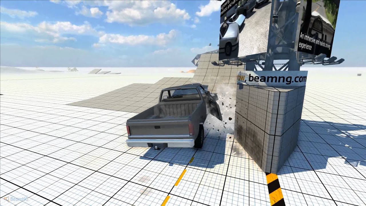 The Most Realistic Car Damage Model Ever - BeamNG Physics Engine