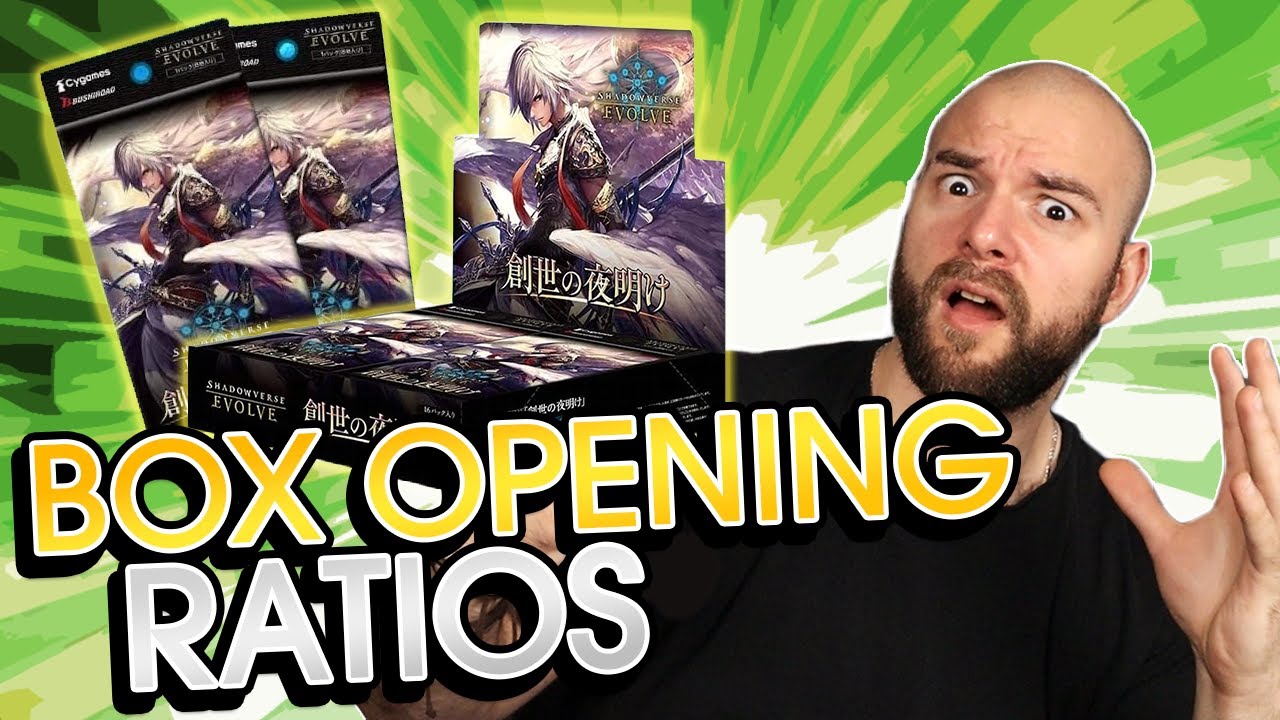 Box Break & Ratios! Shadowverse: Evolve Advent of Genesis