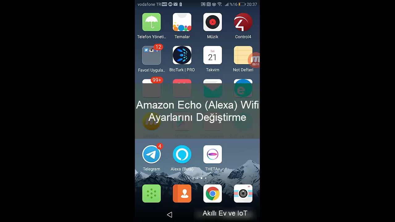 Amazon Echo (Alexa) Wi-Fi Ayarlarını Değiştirme (Changing Wi-Fi Settings)