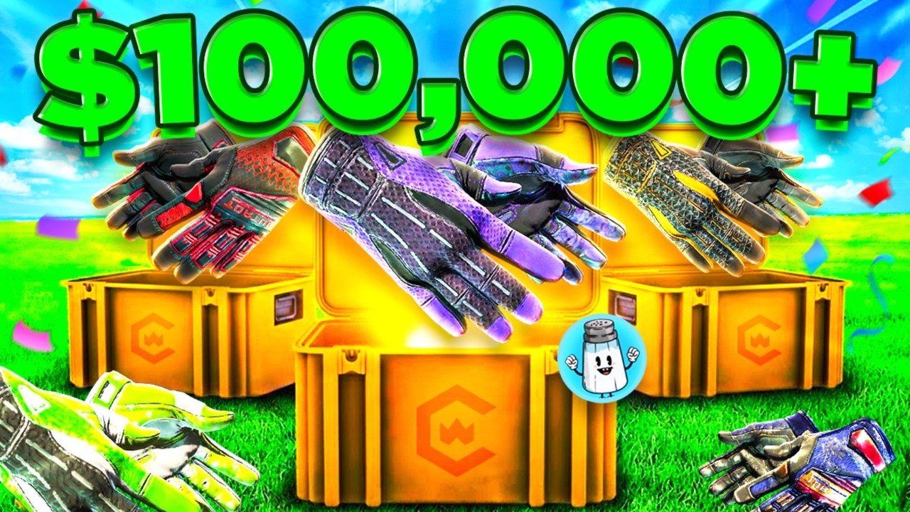 Our CRAZIEST $100,000 Sports Glove Unboxing!