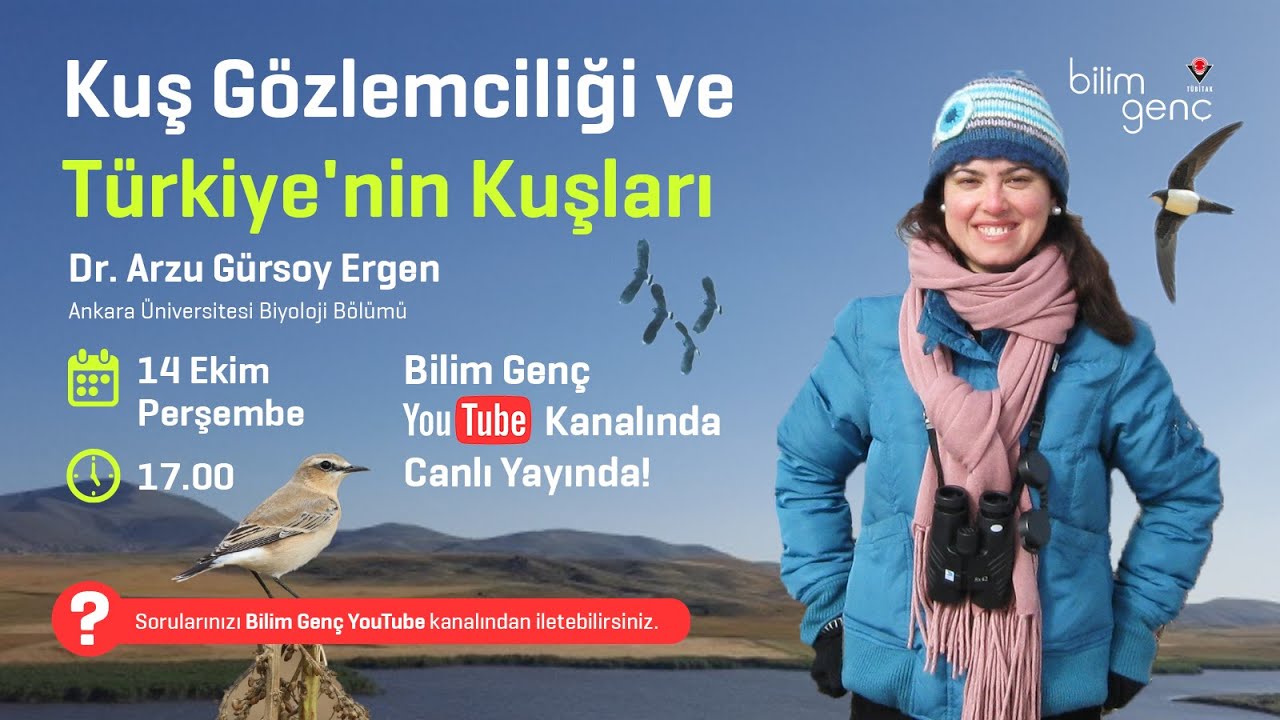 Kuş Gözlemciliği ve Türkiye'nin Kuşları - Dr. Arzu Gürsoy Ergen