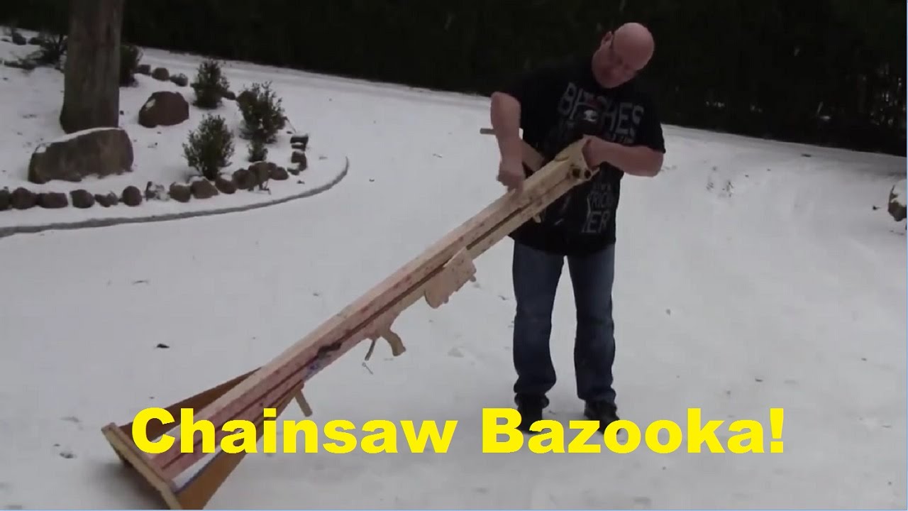 Reupload: Shooting Chainsaws With The Slingshot