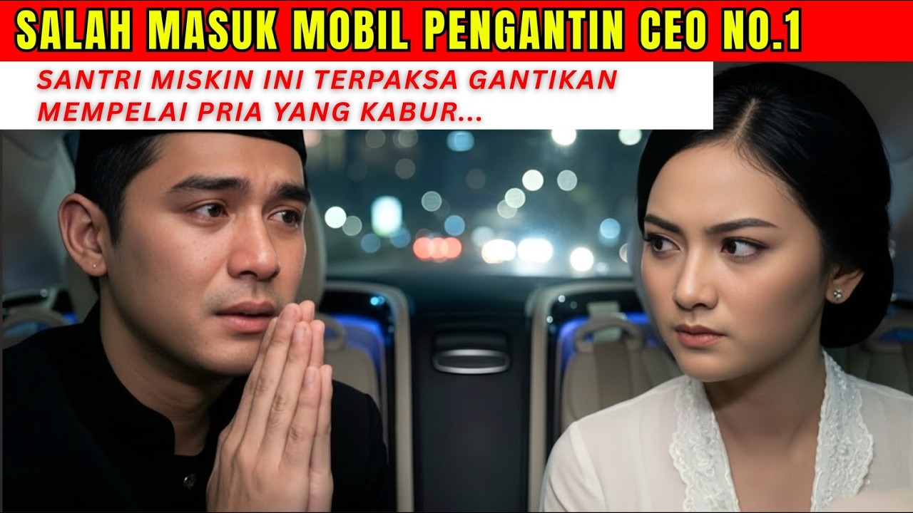 Santri Miskin Salah Masuk Mobil Pengantin CEO No 1, Terpaksa Gantikan Mempelai Pria Yang Kabur
